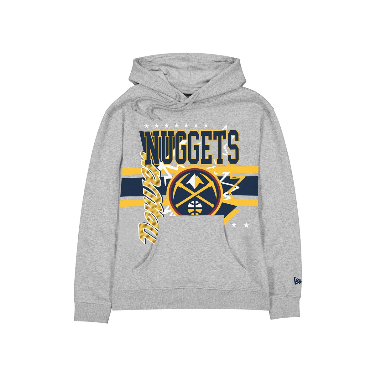 Denver Nuggets Sport Classics Heather Gray Hoodie