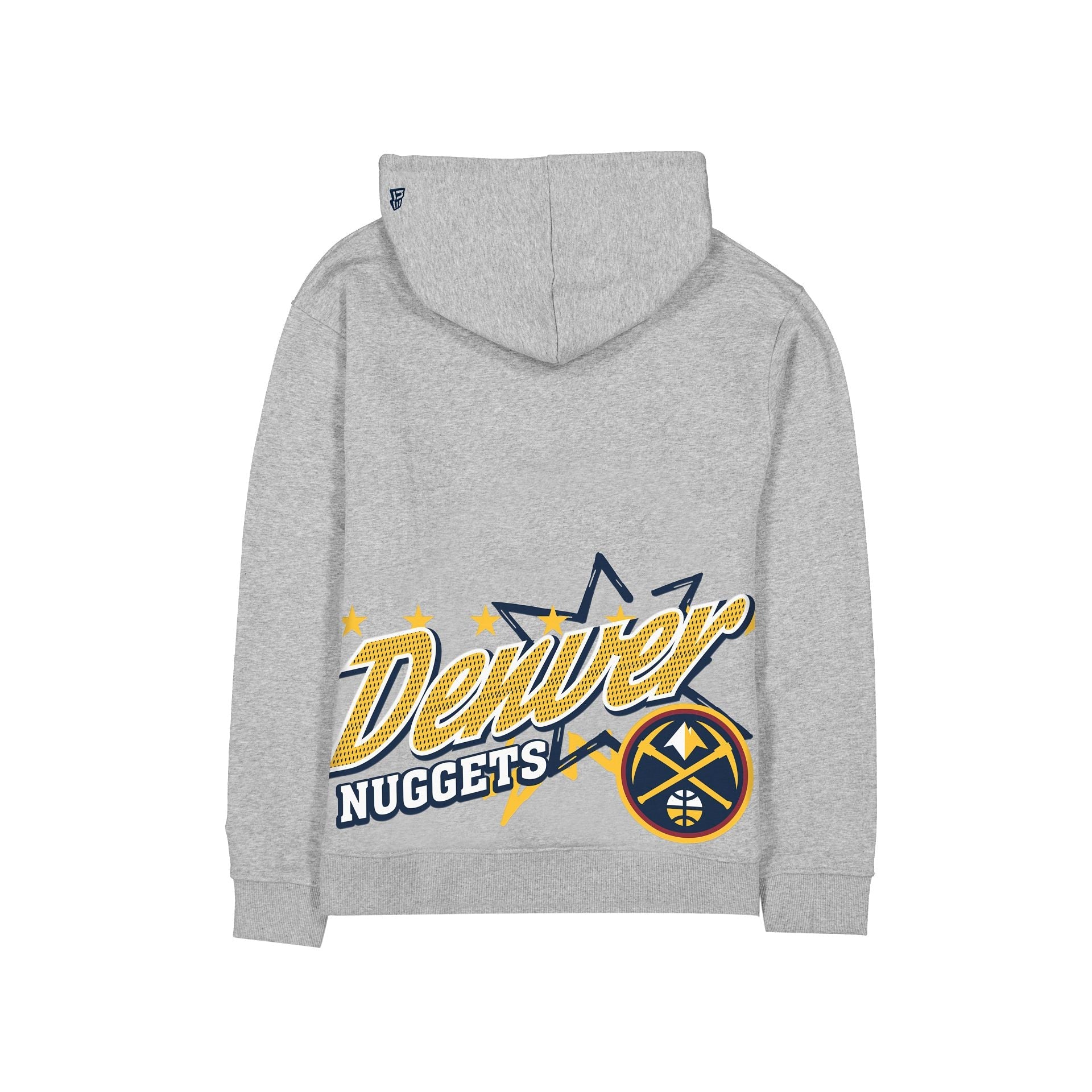 Denver Nuggets Sport Classics Heather Gray Hoodie