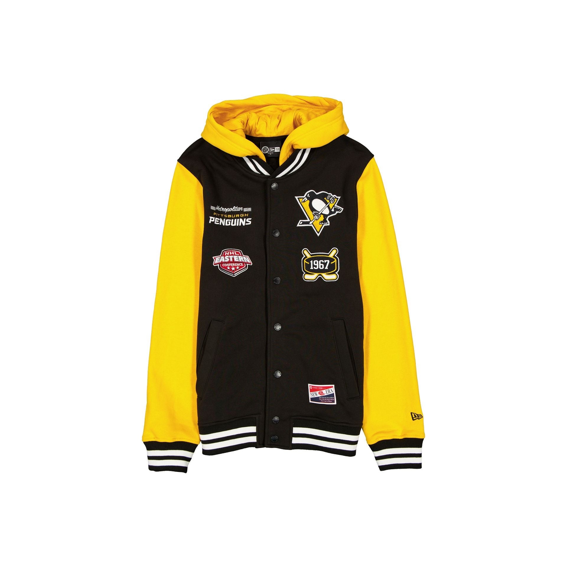 Pittsburgh Penguins Throwback Black Jacket