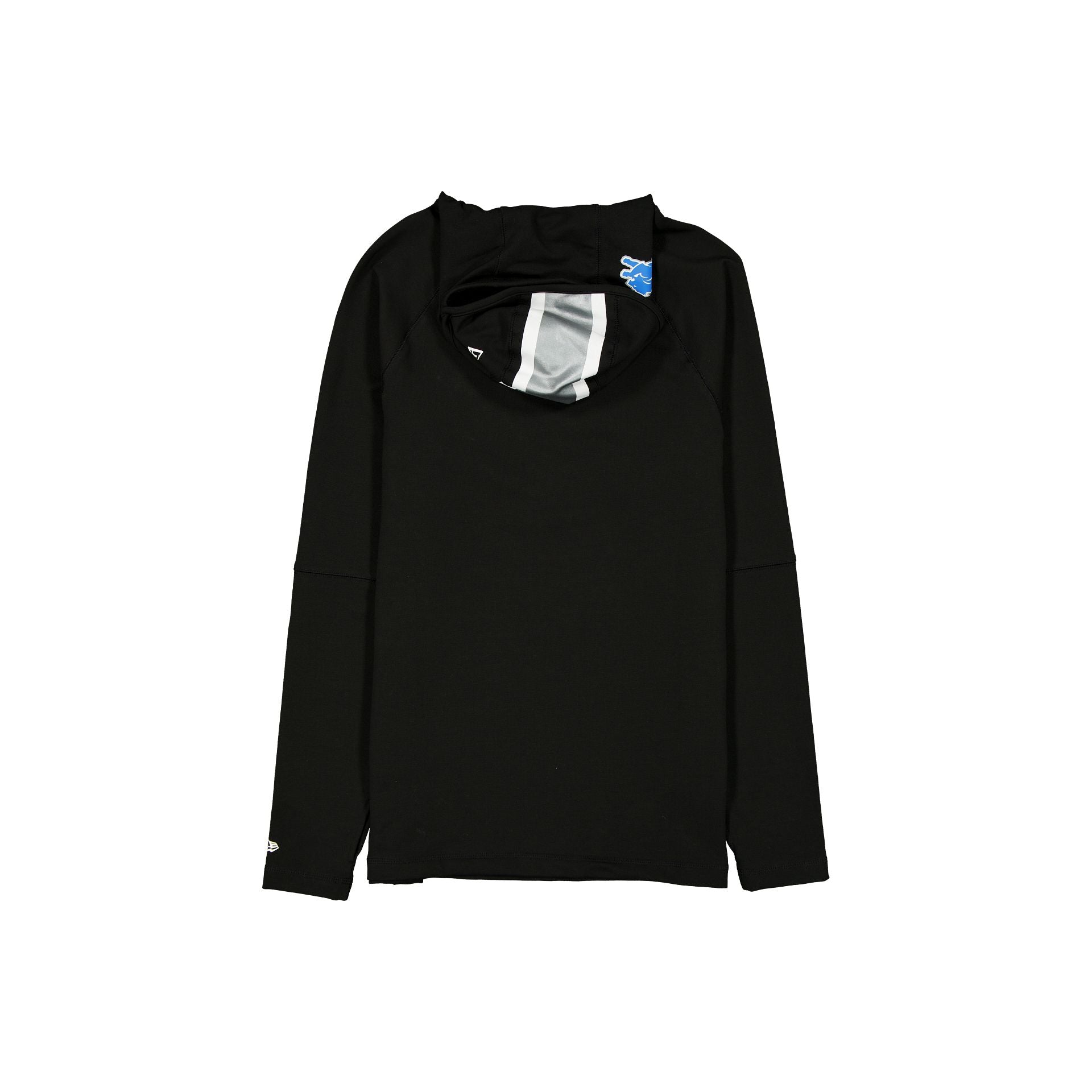 Detroit Lions 2025 Functional Fandom Black Balaclava Hoodie