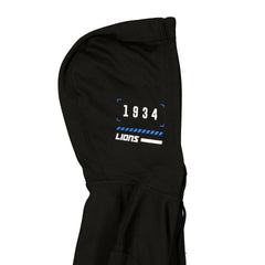 Detroit Lions 2025 Functional Fandom Black Hoodie