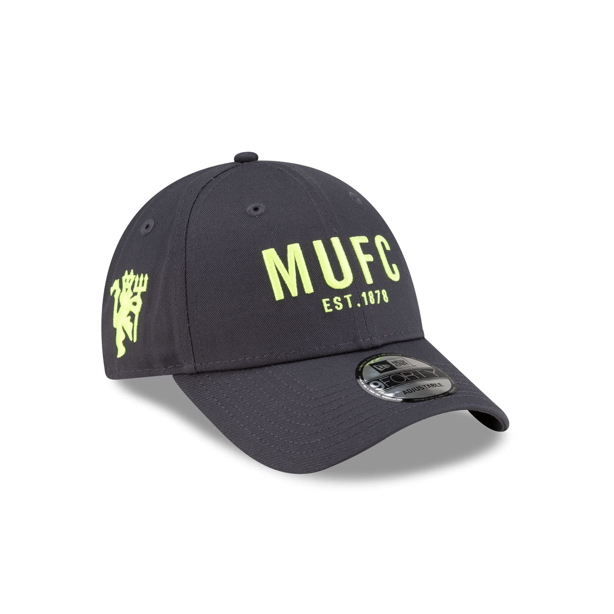 Manchester United FC Cyber Yellow Pop 9FORTY Adjustable Hat