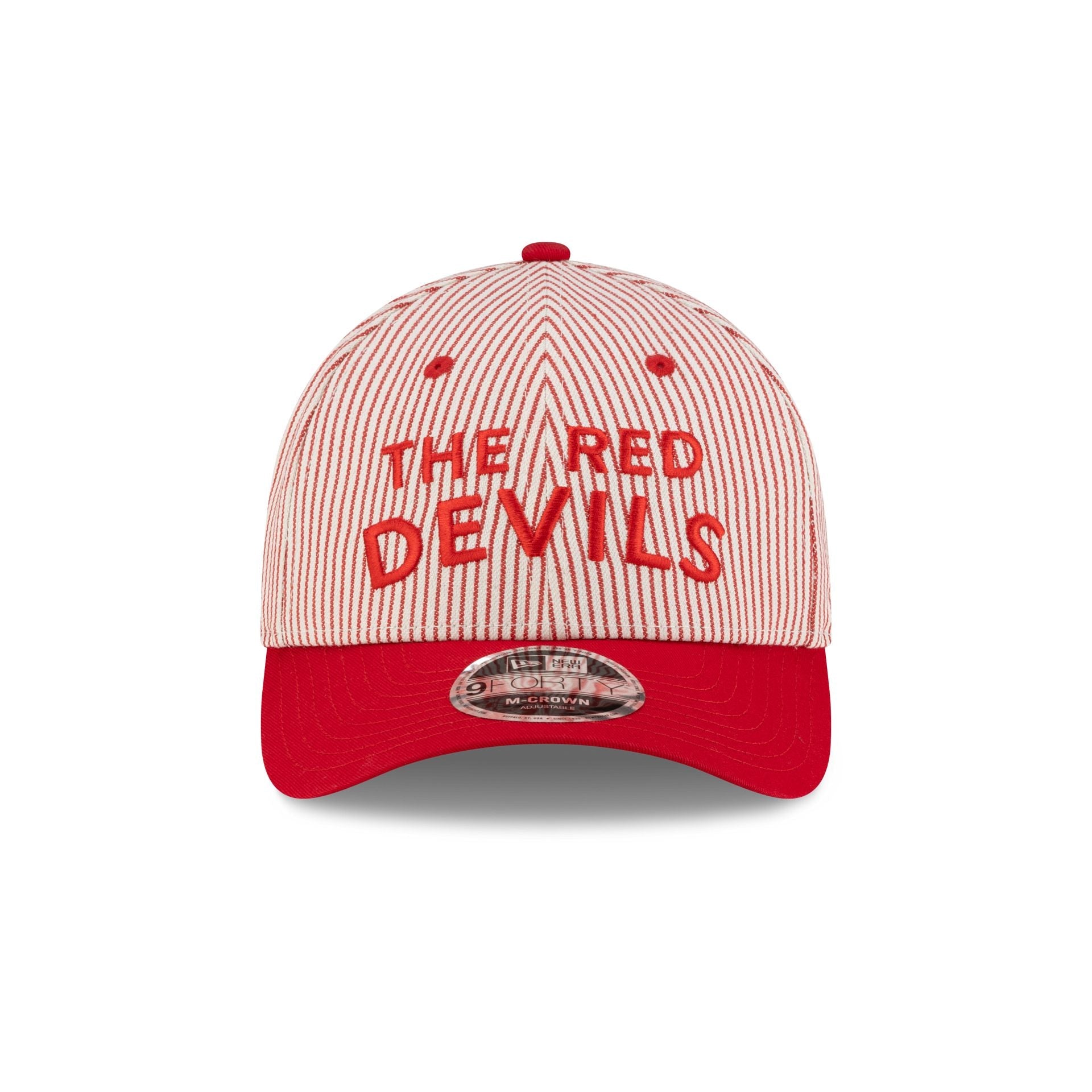 Manchester United FC Pinstripe 9FORTY M-Crown Snapback Hat