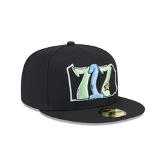 Harrisburg Senators Theme Night Black 59FIFTY Fitted Hat