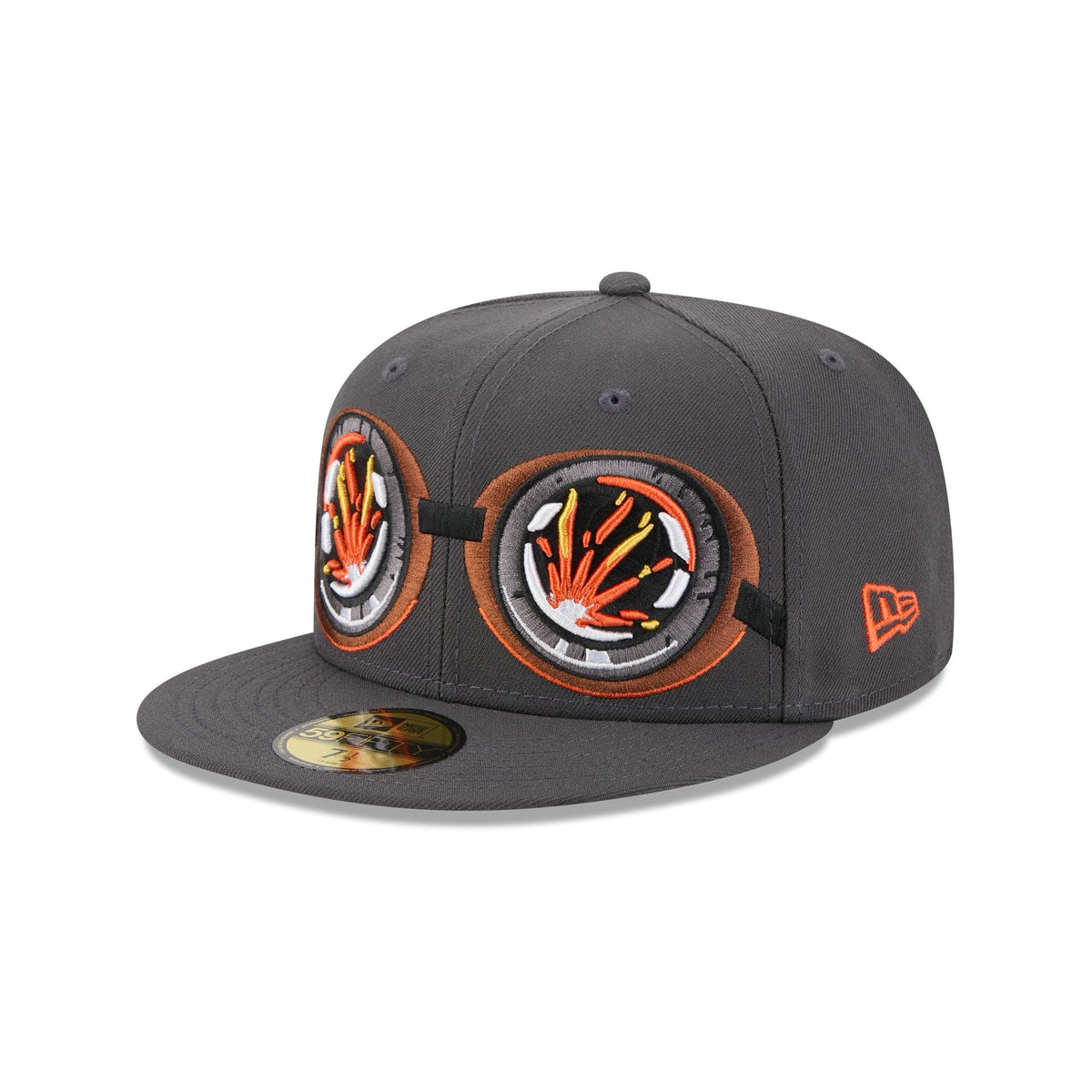 Lehigh Valley IronPigs Theme Night Gray 59FIFTY Fitted Hat