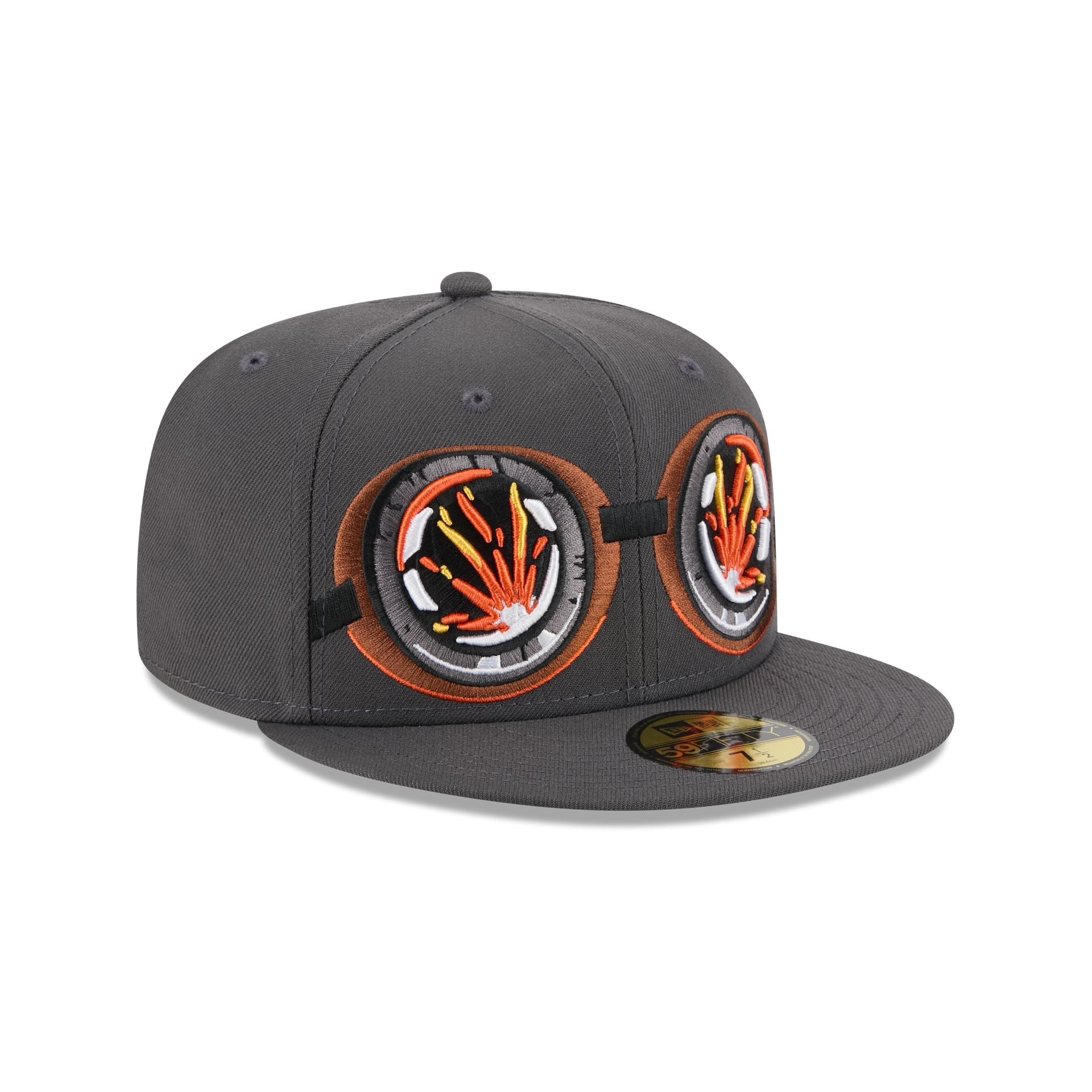 Lehigh Valley IronPigs Theme Night Gray 59FIFTY Fitted Hat