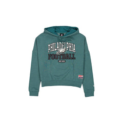 Philadelphia Eagles Throwback Women's Glitter Hoodie