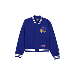 Golden State Warriors Throwback Women's Snap Front Jacket