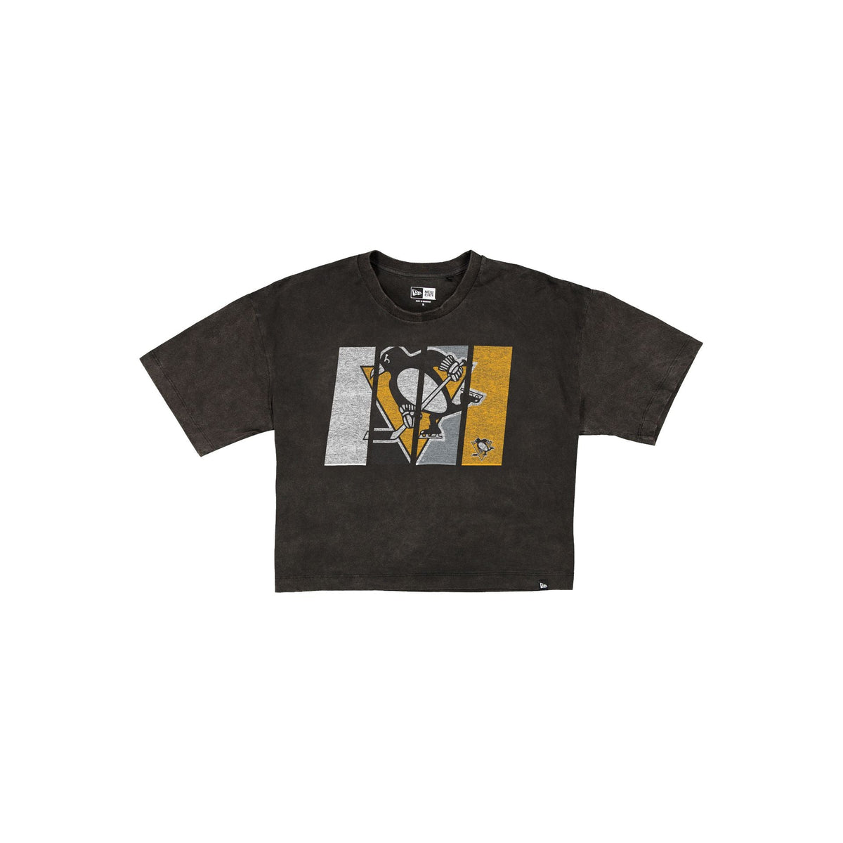 Pittsburgh Penguins Sport Night Black Cropped Women's T-Shirt