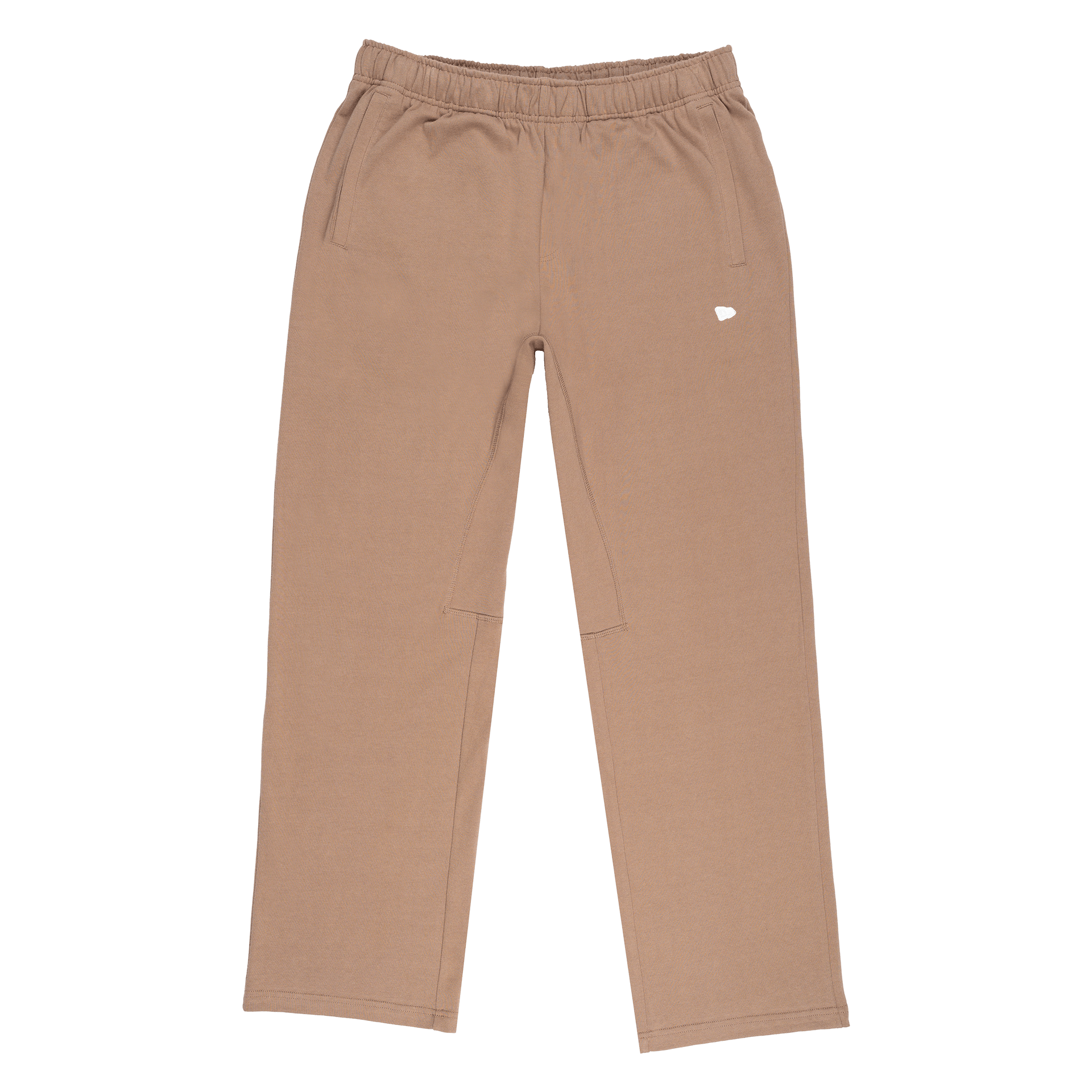 New Era Branded Alden Taupe Gray Sweatpants