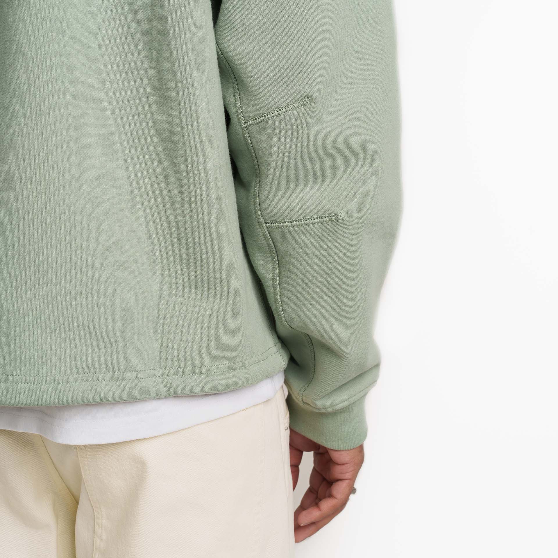 New Era Branded Alden Everest Green Crewneck