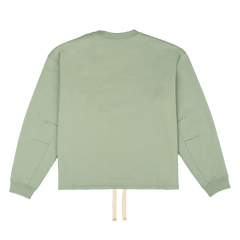 New Era Branded Alden Everest Green Crewneck