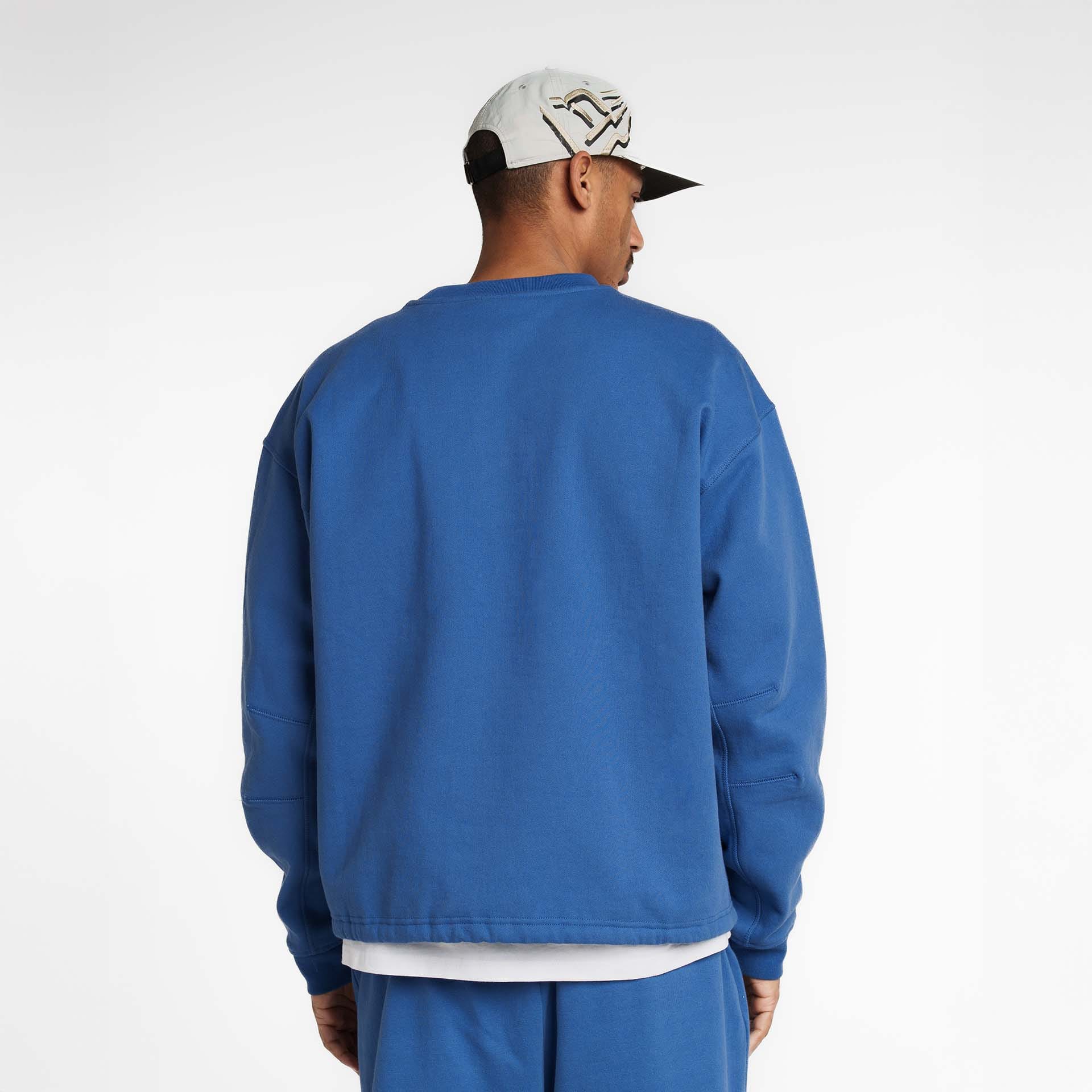 New Era Branded Alden Indigo Crewneck