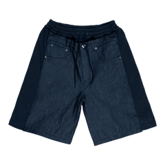 New Era Branded Mutation Mesh Navy Denim Jeans