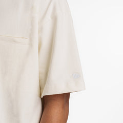 New Era Branded Alden Chrome White Rugby Shirt