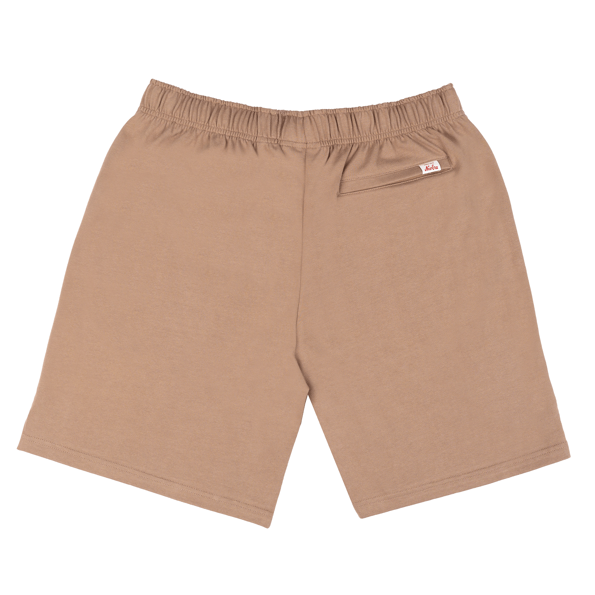 New Era Branded Alden Taupe Gray Sweatshorts