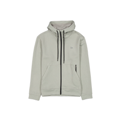 New Era Branded Train Heather Gray Full-Zip Hoodie