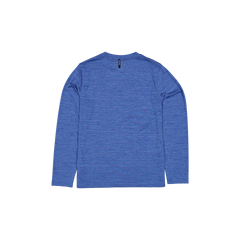 New Era Branded Momentum Training Indigo Long-Sleeve T-Shirt