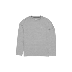 New Era Branded Momentum Training Heather Gray Long-Sleeve T-Shirt