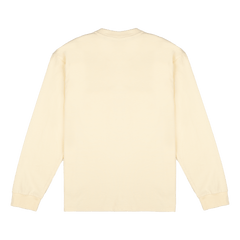 New Era Branded Alden Heavyweight Chrome White Long Sleeve Pocket T-Shirt
