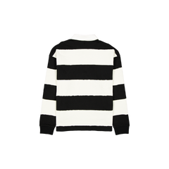 New Era Branded Cut & Sew Block Long Sleeve Rugby Shirt