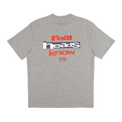 New Era Branded Real Heads Heather Gray T-Shirt