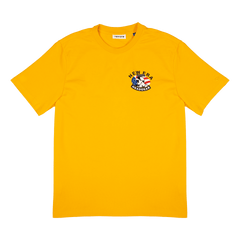 New Era Branded American Headgear Gold T-Shirt