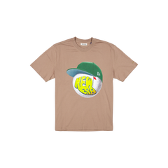 New Era Branded Big Head Greens Taupe Gray T-Shirt