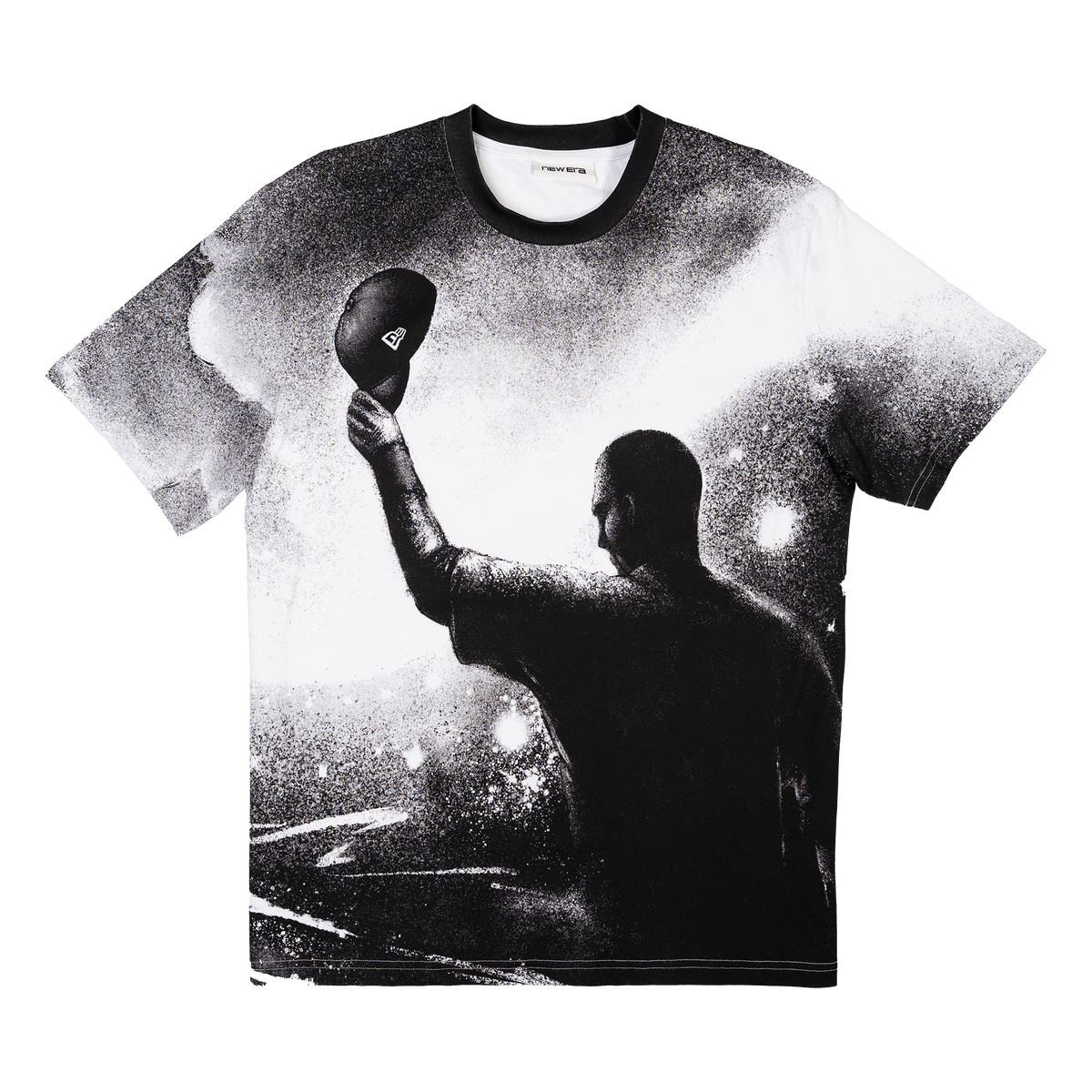 New Era Branded Curtain Call Optic White T-Shirt