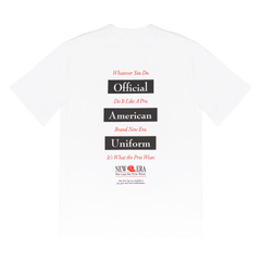 New Era Branded Like A Pro Optic White T-Shirt