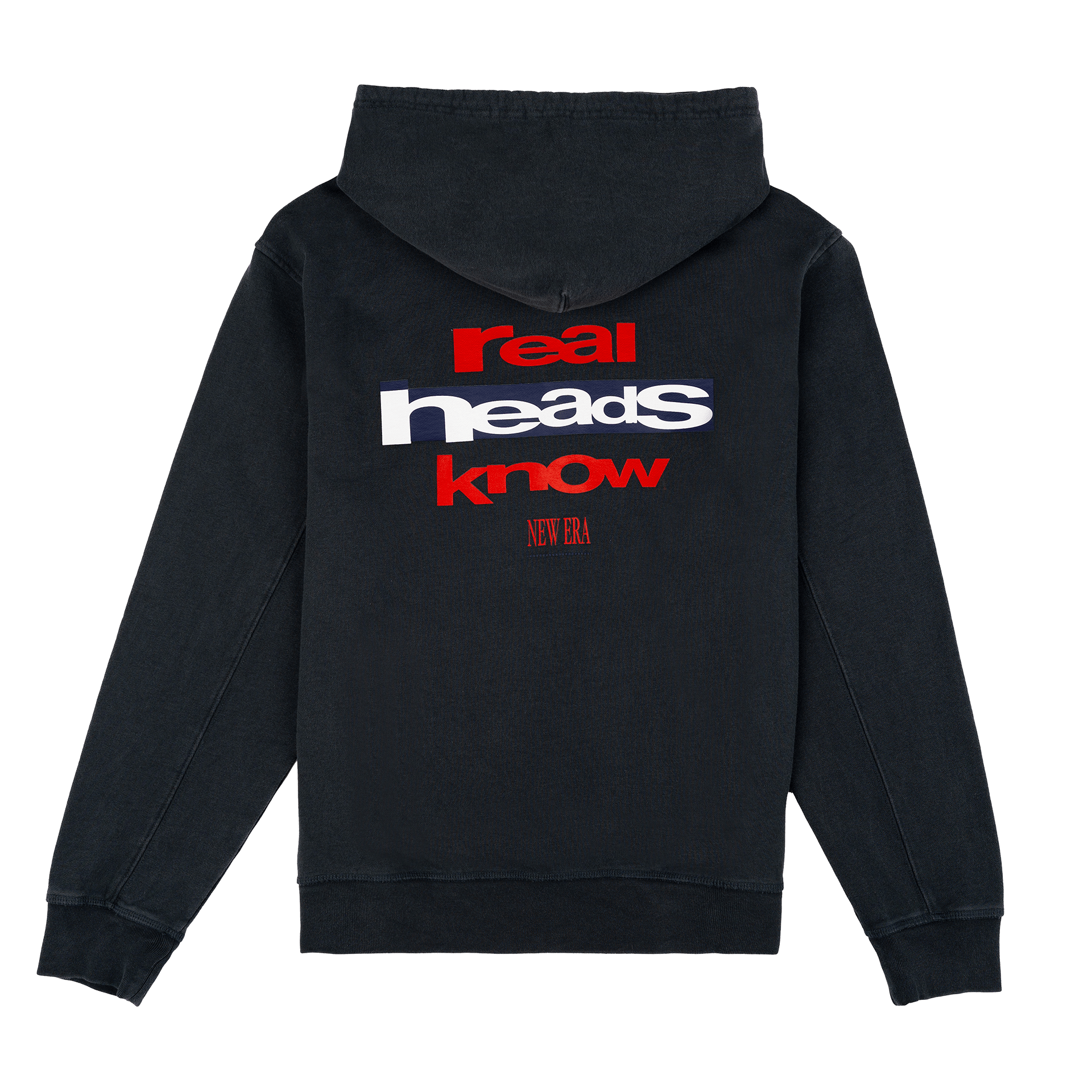 New Era Branded Real Heads Black Hoodie