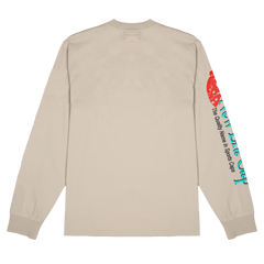 New Era Branded Lock Up '87 Abbey Stone Long Sleeve T-Shirt