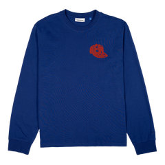 New Era Branded 59FIFTY Archivist Dark Royal Long Sleeve T-Shirt
