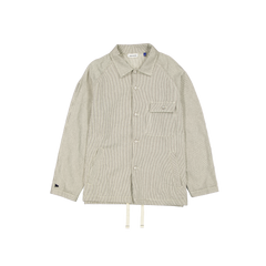 New Era Branded Railroad Stripe Workwear Jacket