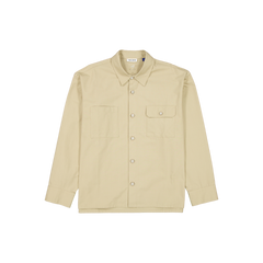 New Era Branded Abbey Stone Military Shacket