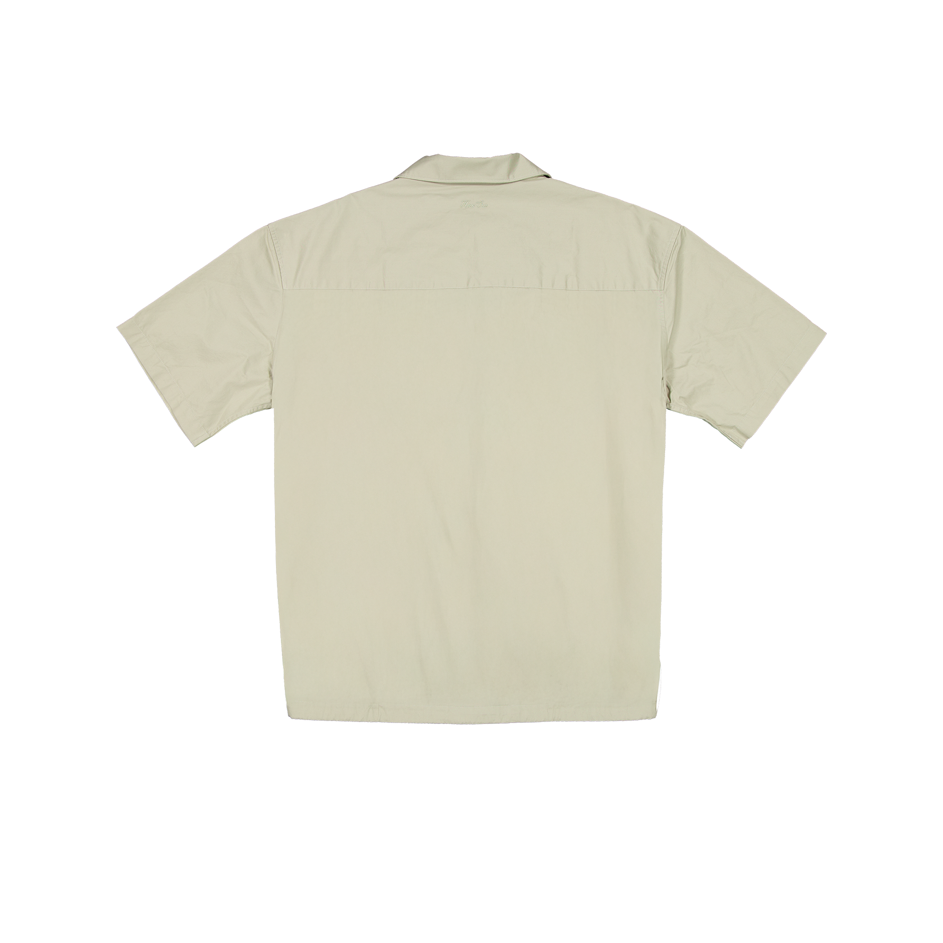 New Era Branded Resort Abbey Stone Open Collared Shirt