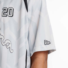 New Era Branded Advantage Printed Optic White Soccer Jersey