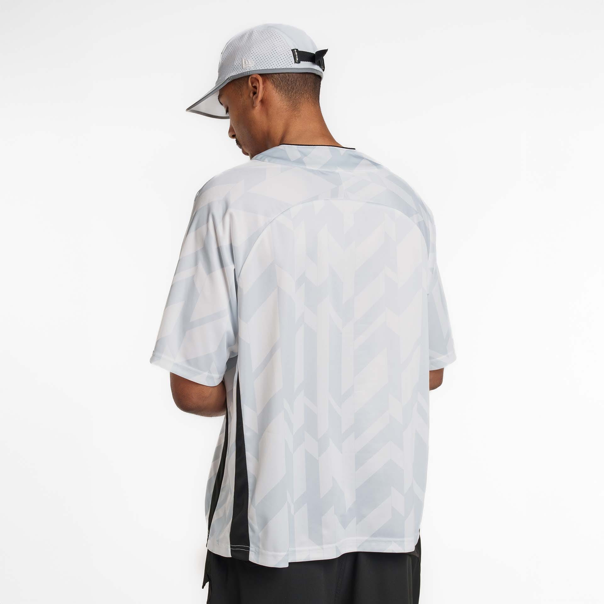 New Era Branded Advantage Printed Optic White Soccer Jersey
