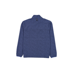New Era Branded Indigo Bark Print Golf Half-Zip