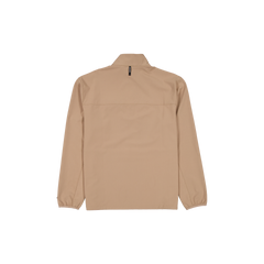 New Era Branded Taupe Gray Golf Half-Zip