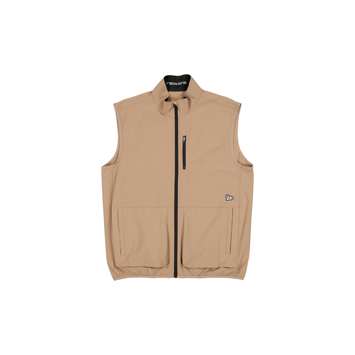New Era Branded Taupe Gray Golf Vest