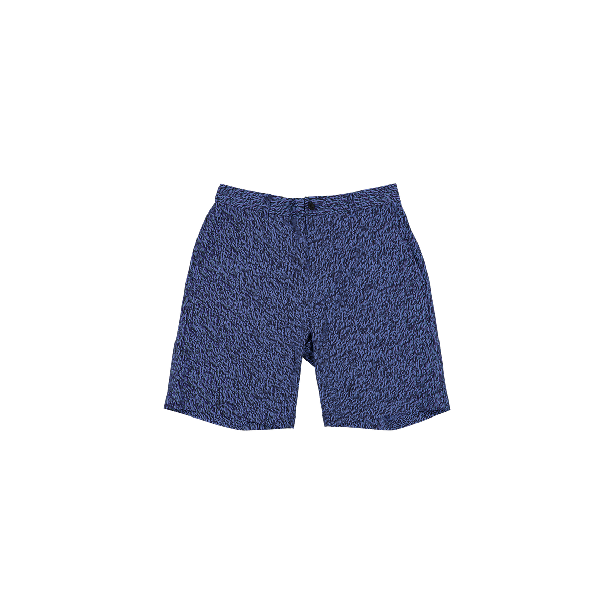 New Era Branded Golf Indigo Bark Print Shorts