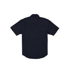 New Era Branded Seersucker Ellicott Button Up Navy Shirt