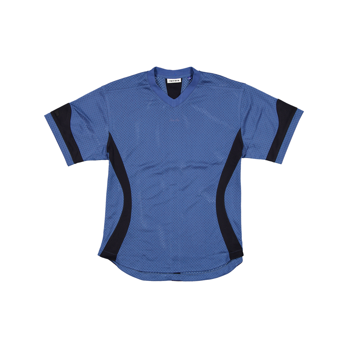 New Era Branded Orchard Combo V-Neck Indigo Pullover