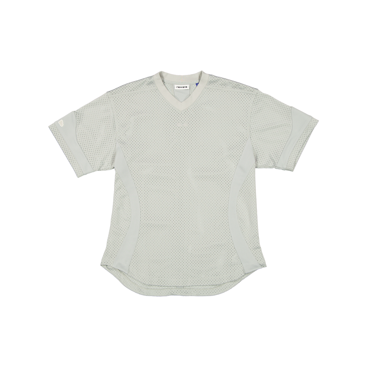 New Era Branded Orchard Combo V-Neck Mirage Gray Pullover