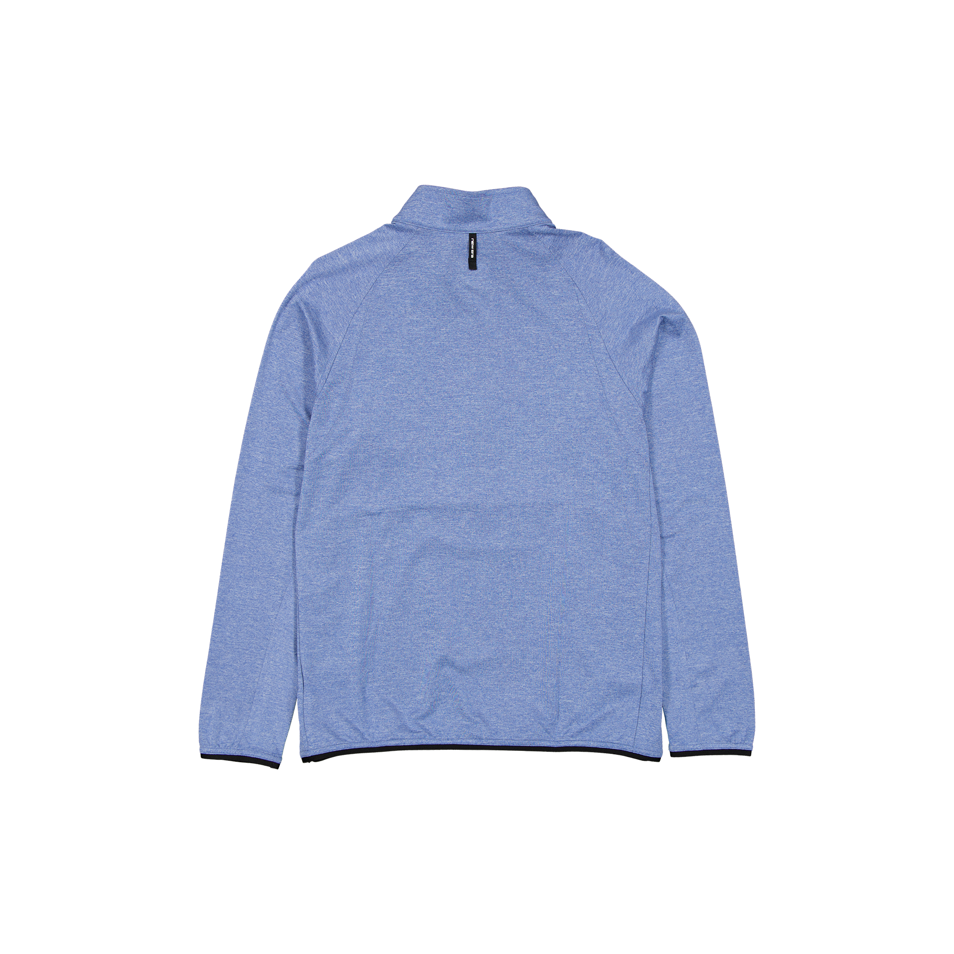 New Era Branded Knit Golf Heather Indigo Blue Half-Zip