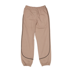 New Era Branded Shoreline Taupe Gray Knit Jogger