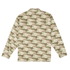 New Era Branded Printed Military Shacket