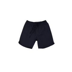 New Era Branded Seersucker Momentum Navy Shorts