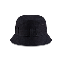 New Era Branded Belt Loop Denim Navy Bucket Hat